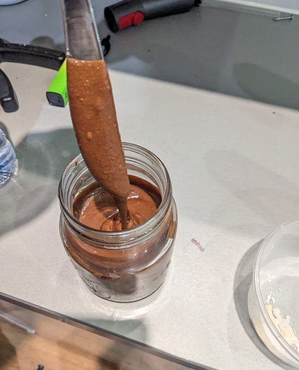 Chocolate praline hazelnut spread (Fancy Nutella)