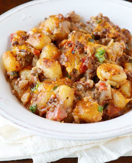 Cheeseburger Gnocchi