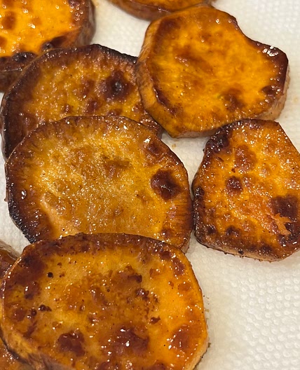 Fried Sweet Potatoes 