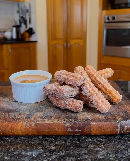 Authentic Churros w/ dulce de leche 