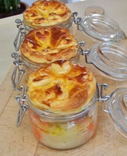 Pot au feu de poisson en croûte
