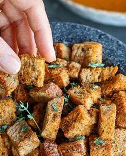 Homemade Crunchy Croutons