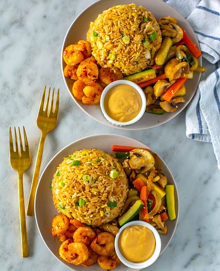 Perfect Hibachi Shrimp {Benihana Copycat}