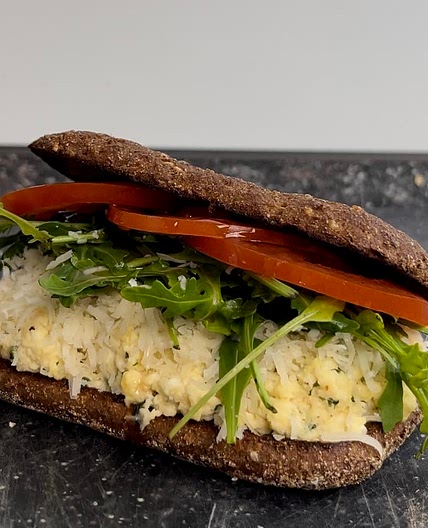 Vegetarian high protein Sandwich