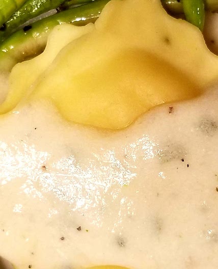 Lowfat lemon chive sauce