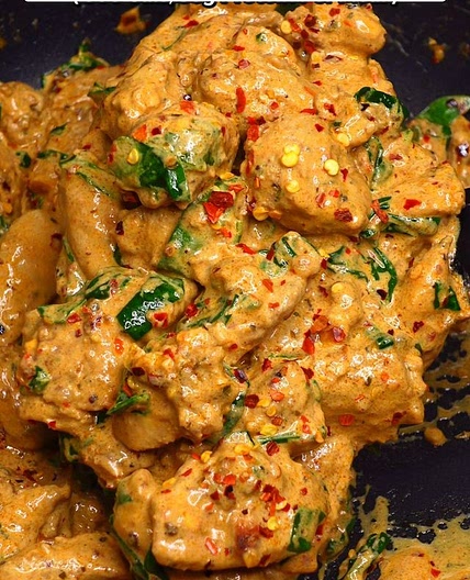 creamy tuscan butter chicken