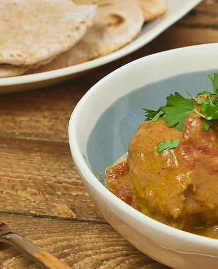 Slow Cooker Creamy Tomato Indian Chicken