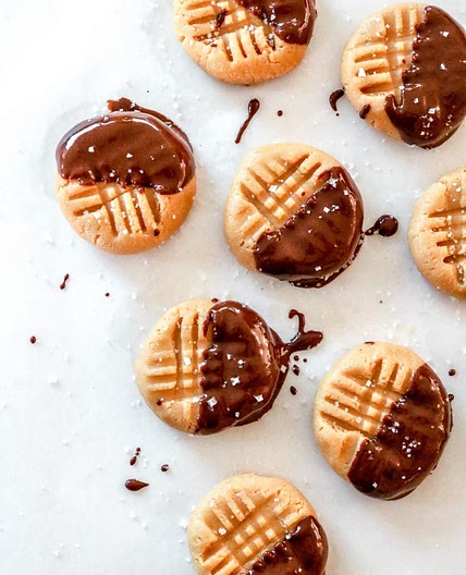 No-Bake Vegan Peanut Butter Cookies