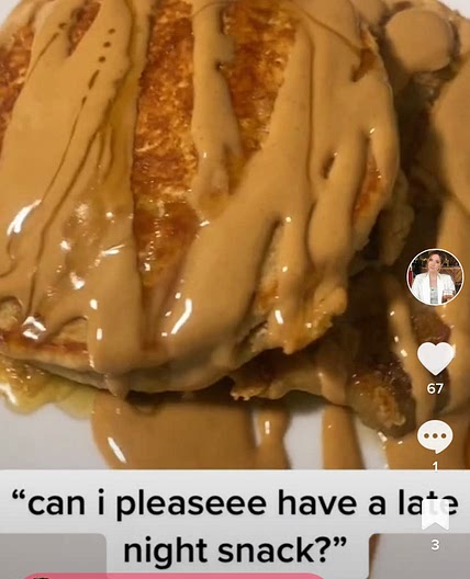 Banana oat protein pancakes