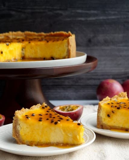 Cheesecake de maracuyá