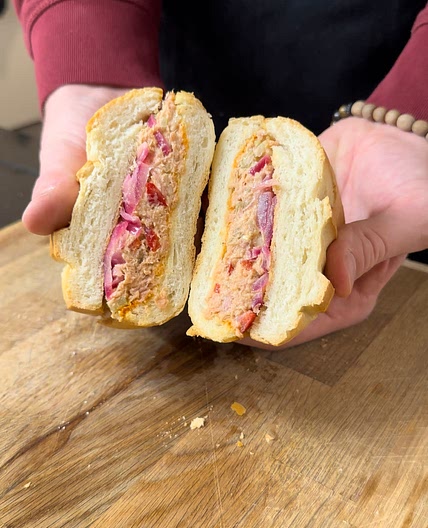 Spicy Tuna Salad Sandwich