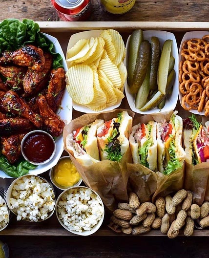 Super Bowl Chautcuterie Board