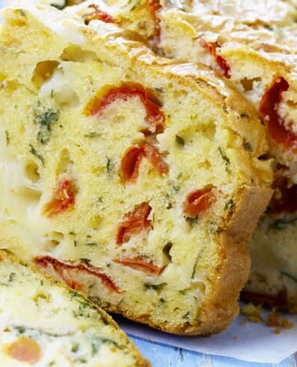 Moelleux tomates chèvre miel