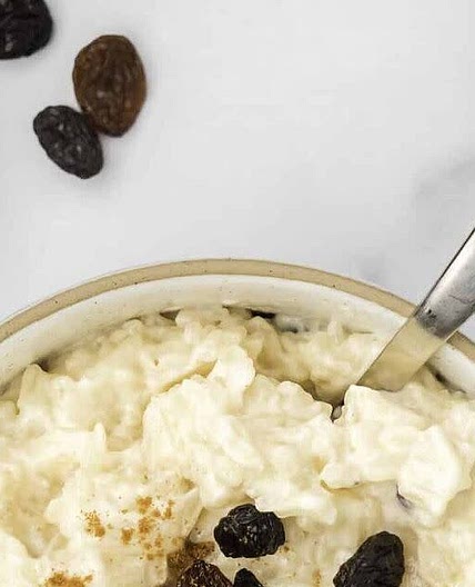 Damn Fine 'Healthier' Vegan Rice Pudding