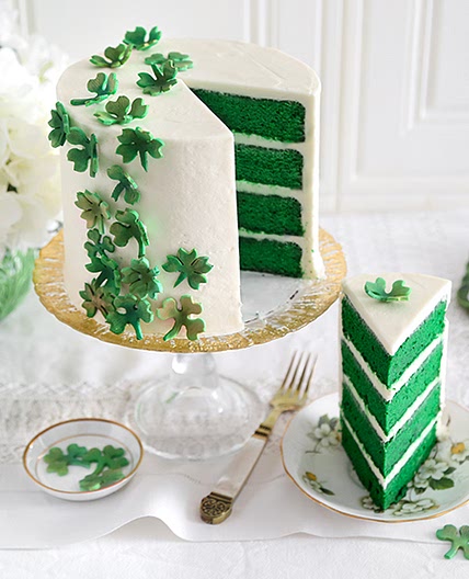 Green Velvet Cake
