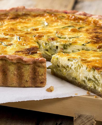 Quiche aux poireaux