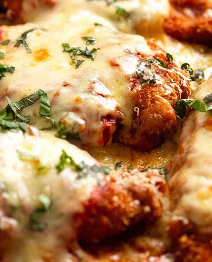 Air Fryer Chicken parma-ish