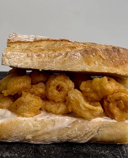 Sandwiches around the world | Bocadillo de calamari | Spain