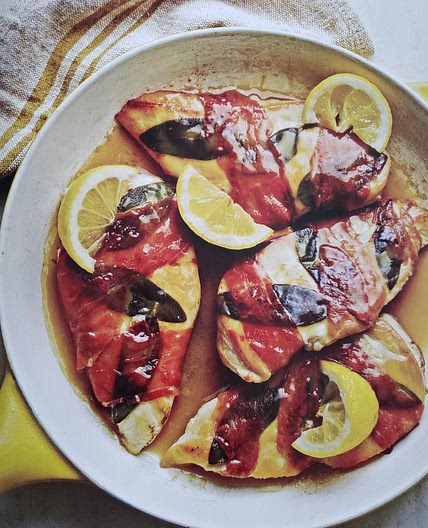 Lemony Chicken Saltimbocca