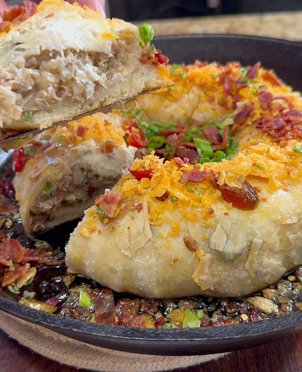 Boudin King Cake