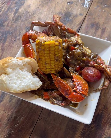 BBQ Blue Crabs
