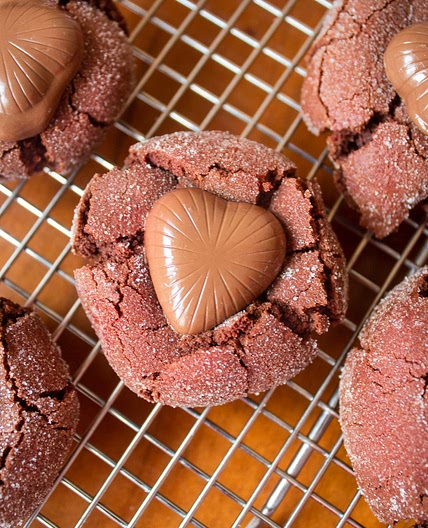 Red Velvet Sugar Cookies