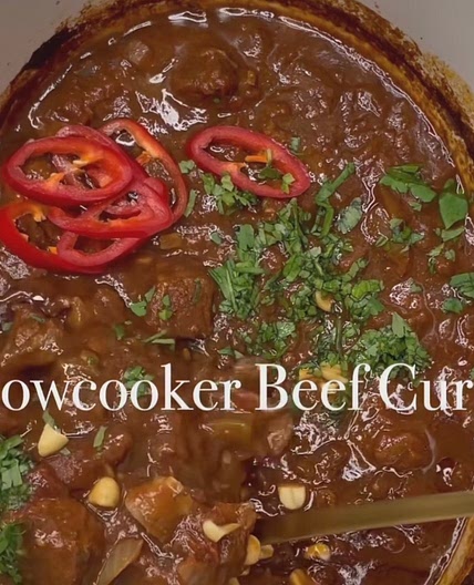 Slow Cooker Beef Curry