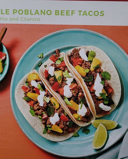 Pineapple Poblano Beef Tacos