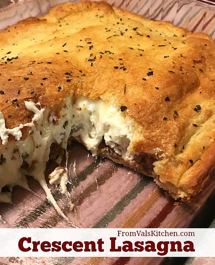 Crescent Lasagna #Recipe