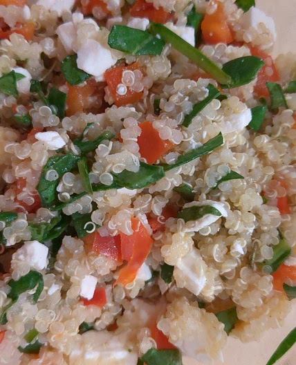 Quinoa Tabouli -- Dr Mindy