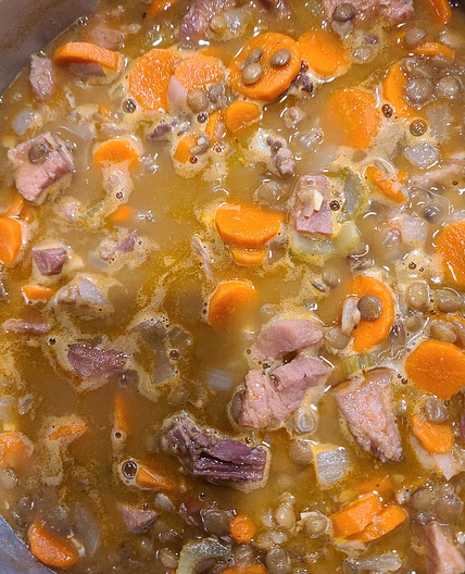 Lentil Ham Soup