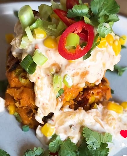 Sweet Potato Kimchi Pancakes 