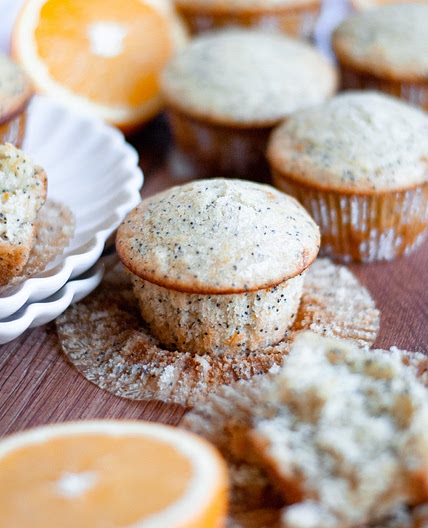 📖 Orange and Poppy Seed Muffins