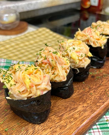 Delicious Crab Sushi