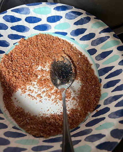 Dry rub 1 on cream cheese for smoker or oven