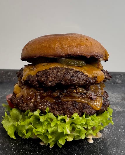 In-N-Out animal style burger