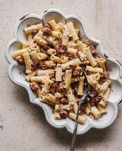 Pasta alla Norcina (creamy sausage pasta) recipe