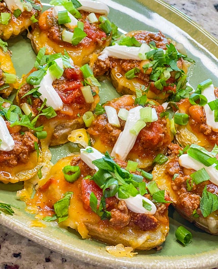 Chili potato bites 