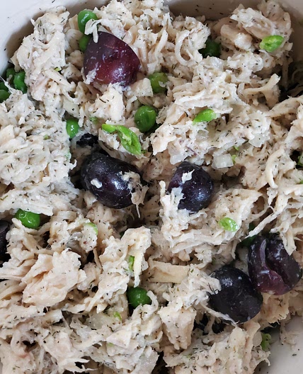 Greek Dill Chicken Salad