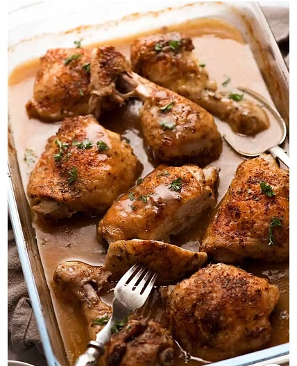 Gravy Baked Chicken