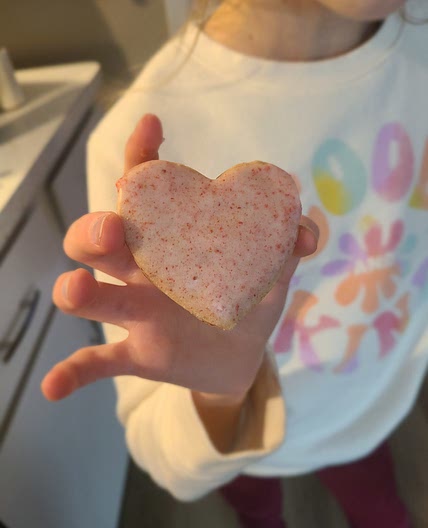 Strawberry Shortbread cookies