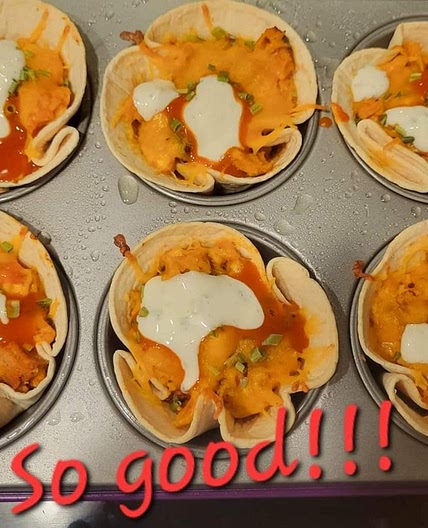 Buffalo Chicken Cups