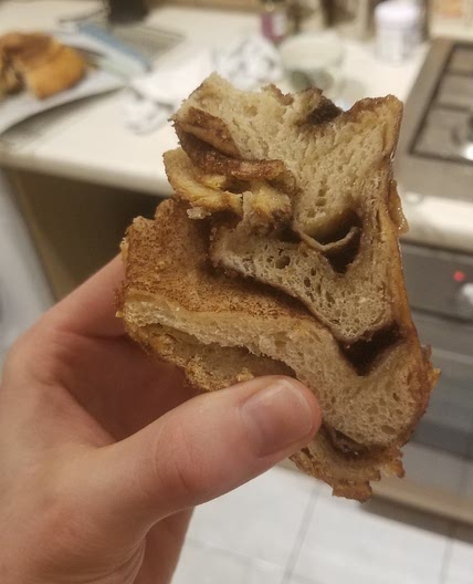 Sourdough cinnamon roll