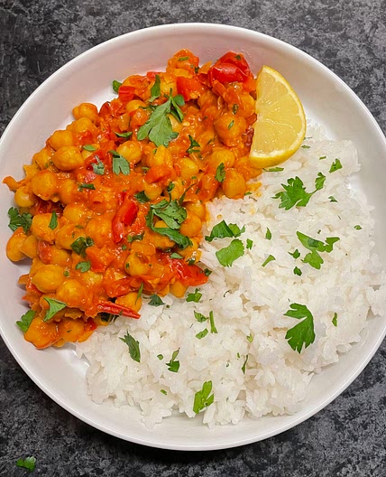 Chickpea stew/ curry