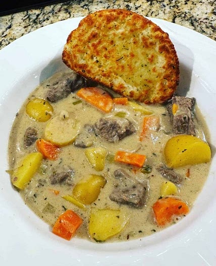 Instant Pot White Beef Stew