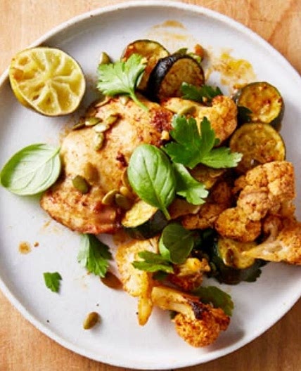 Mexican Chicken Sheet Pan Bake