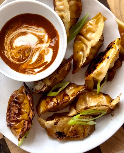 BUTTER CHICKEN GYOZA 🥟🔥