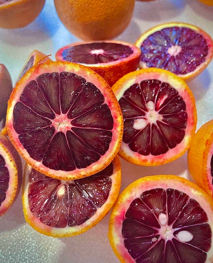 Blood orange lemonade 