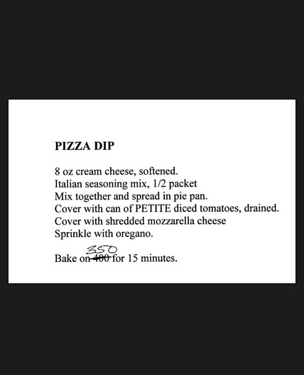 Pizza dip