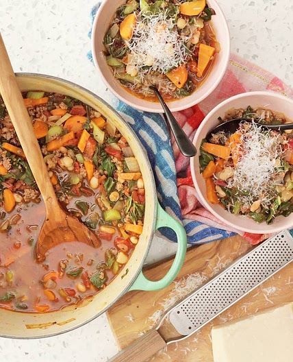 Hearty Italian Beef and Vegetable Soup
